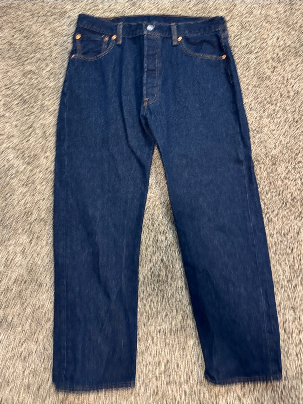 Levi's Indigo 501 Straight Men's Jeans